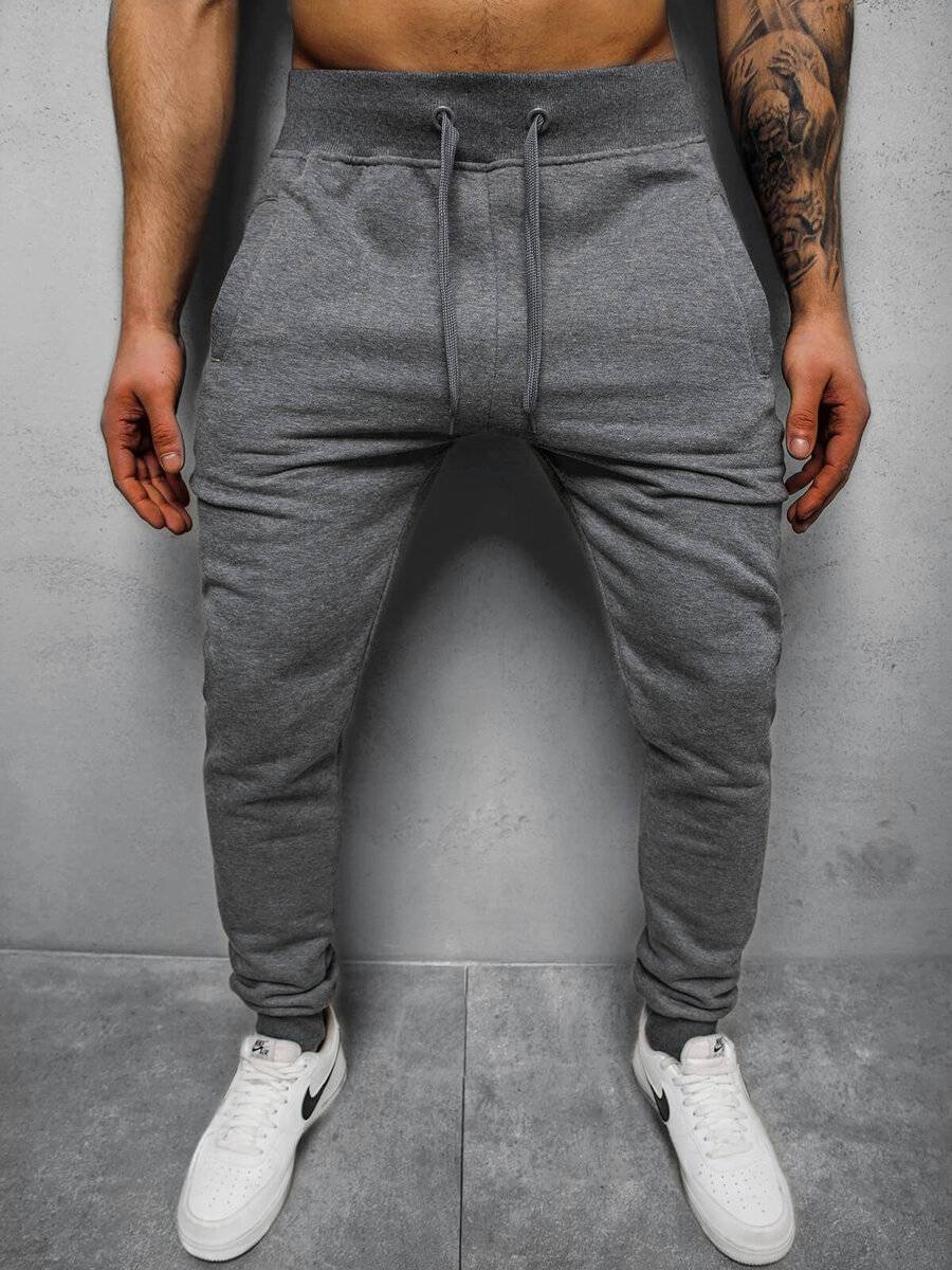 Ozonee Herren Sportanzug Anthrazit OZONEE JS/XW2008 Bestseller