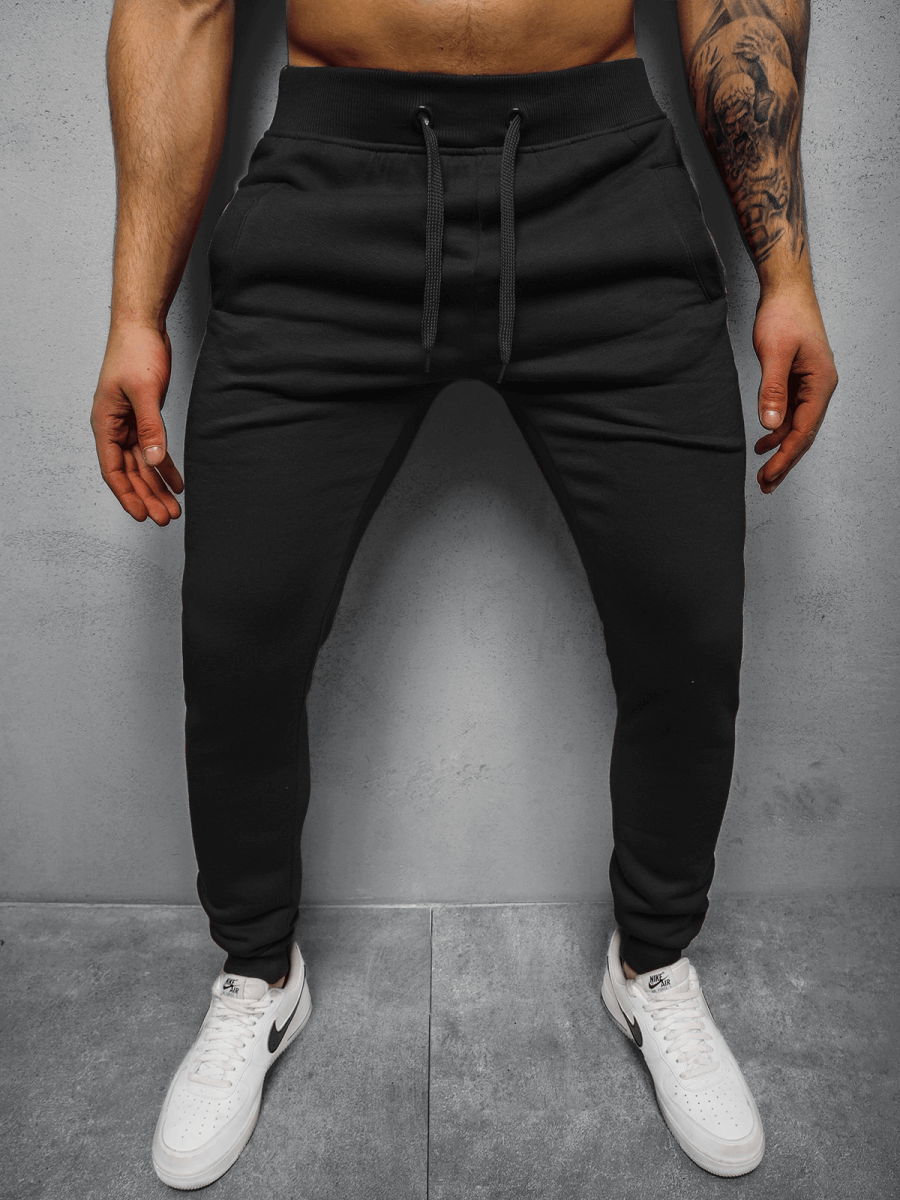 Ozonee Herren Sportanzug Schwarz OZONEE JS/XW2001 Saisonale Angebote