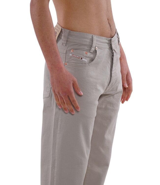 Picaldi Zicco 472 Gabardine Glow ECRU | Loose & Relaxed Fit Fabrikpreis