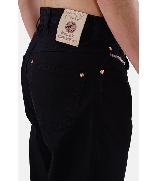 Picaldi Zicco 472 Gabardine Glow BLACK | Loose & Relaxed Fit Rabatt