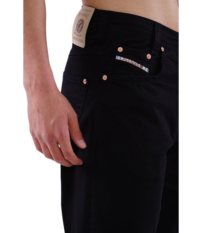 Picaldi Zicco 472 Gabardine Glow BLACK | Loose & Relaxed Fit Rabatt