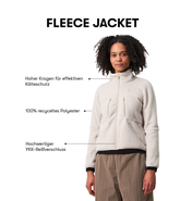 ﻿Pinqponq Fleece Jacket - Cliff Beige (Female) Große Rabatte