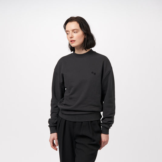 Pinqponq Sweatshirt - Peat Black (Unisex) Pinqponq Sweatshirt - Peat Black (Unisex)
