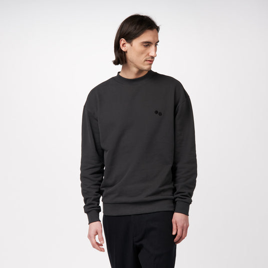 Pinqponq Sweatshirt - Peat Black (Unisex) Riesige Ersparnisse