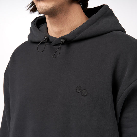 Pinqponq Hoodie - Peat Black (Unisex) VIP-Rabatte