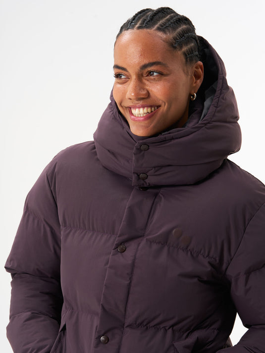 Pinqponq Puffy Parka - Midnight Plum (Female) Tiefpreis