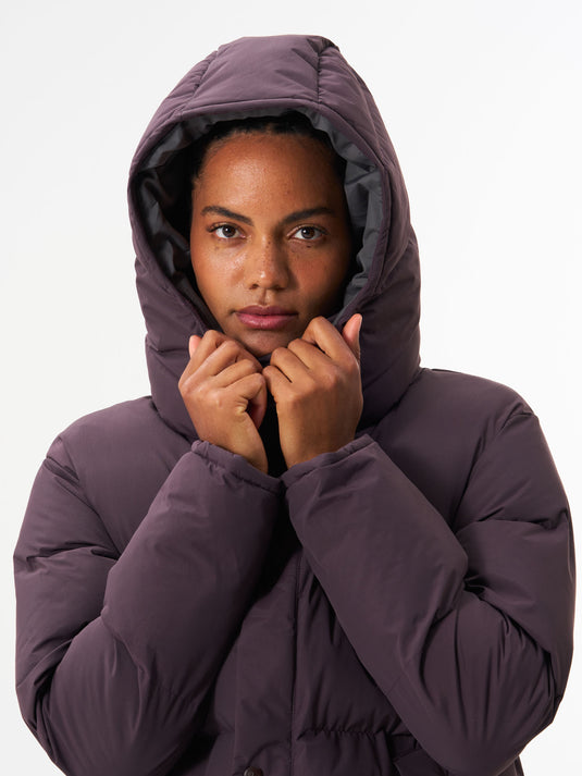 Pinqponq Puffy Parka - Midnight Plum (Female) Tiefpreis