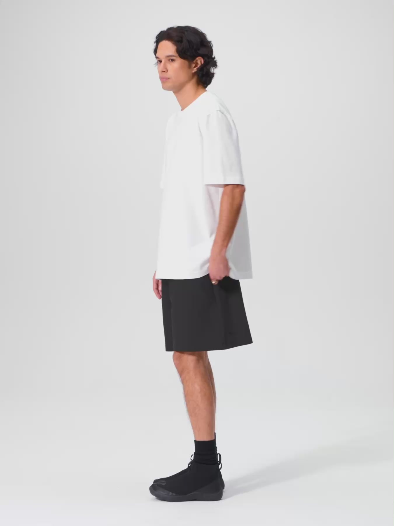 Pinqponq Active Shorts - Peat Black (Unisex) Super Sparpreis