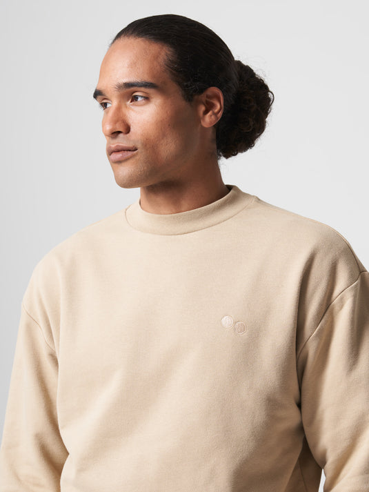 Pinqponq Sweatshirt - Caramel Khaki (Unisex) Begrenzte Freigabe