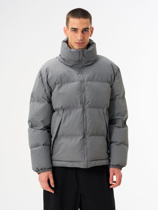 Pinqponq Puffer Jacket - Storm Grey (Unisex) Neueste Stile