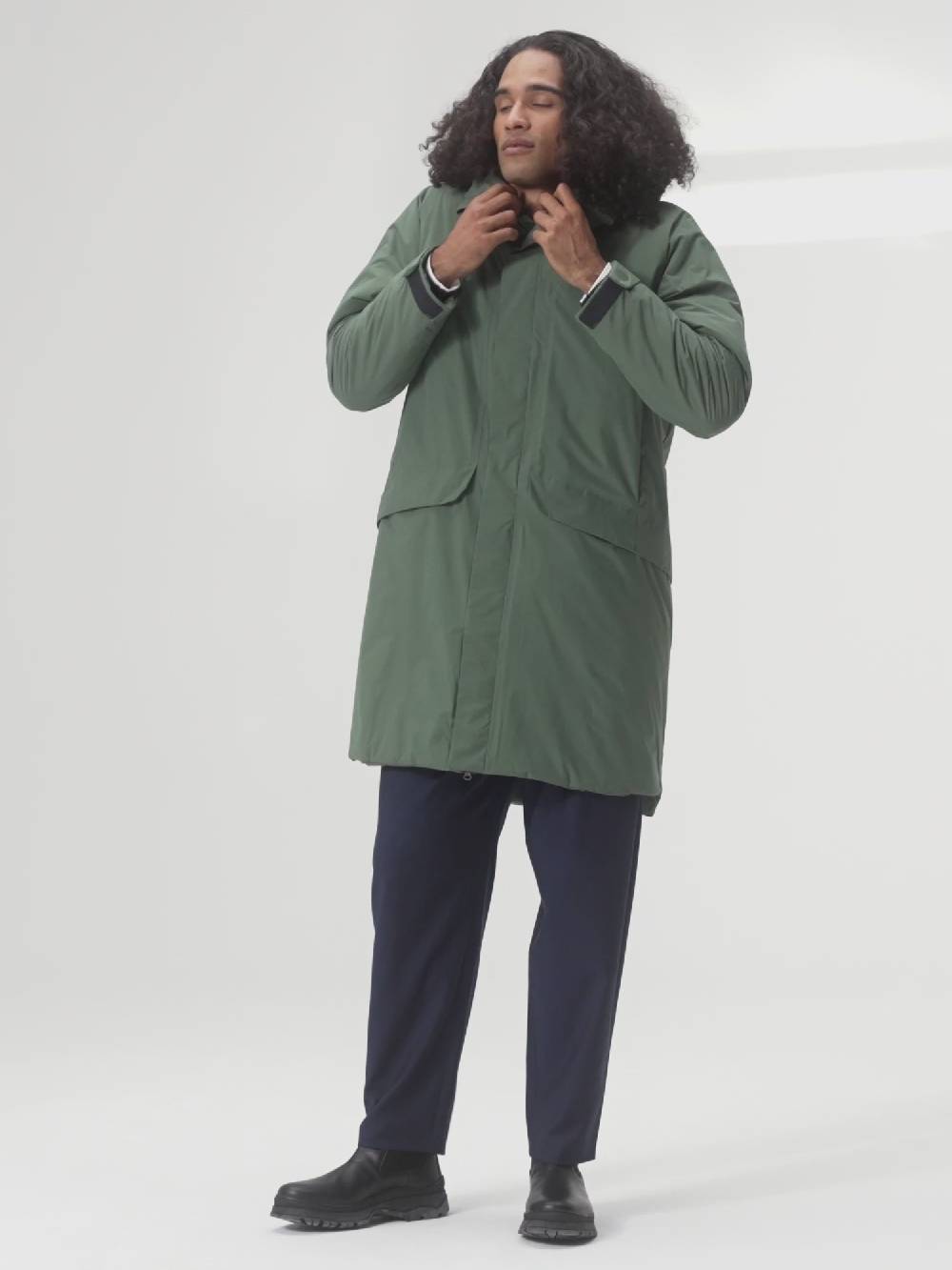 Pinqponq Parka - Forester Olive (Unisex) Bis zu 65% Rabatt