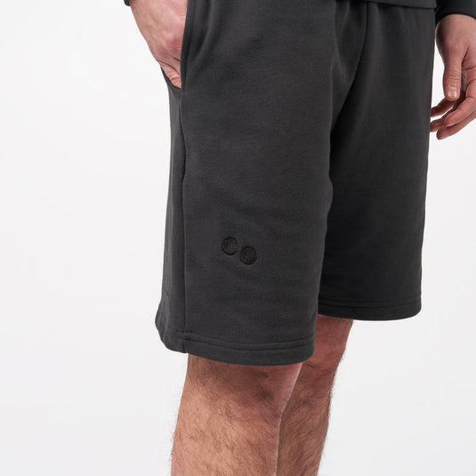Pinqponq Sweatshort - Peat Black (Unisex) Vierteljährliche Förderung