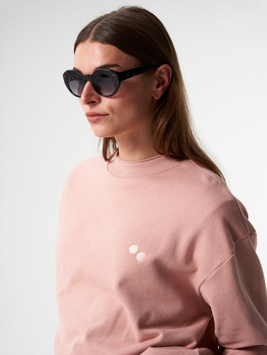 Pinqponq Sweatshirt - Ash Pink (Unisex) Super Rabatt