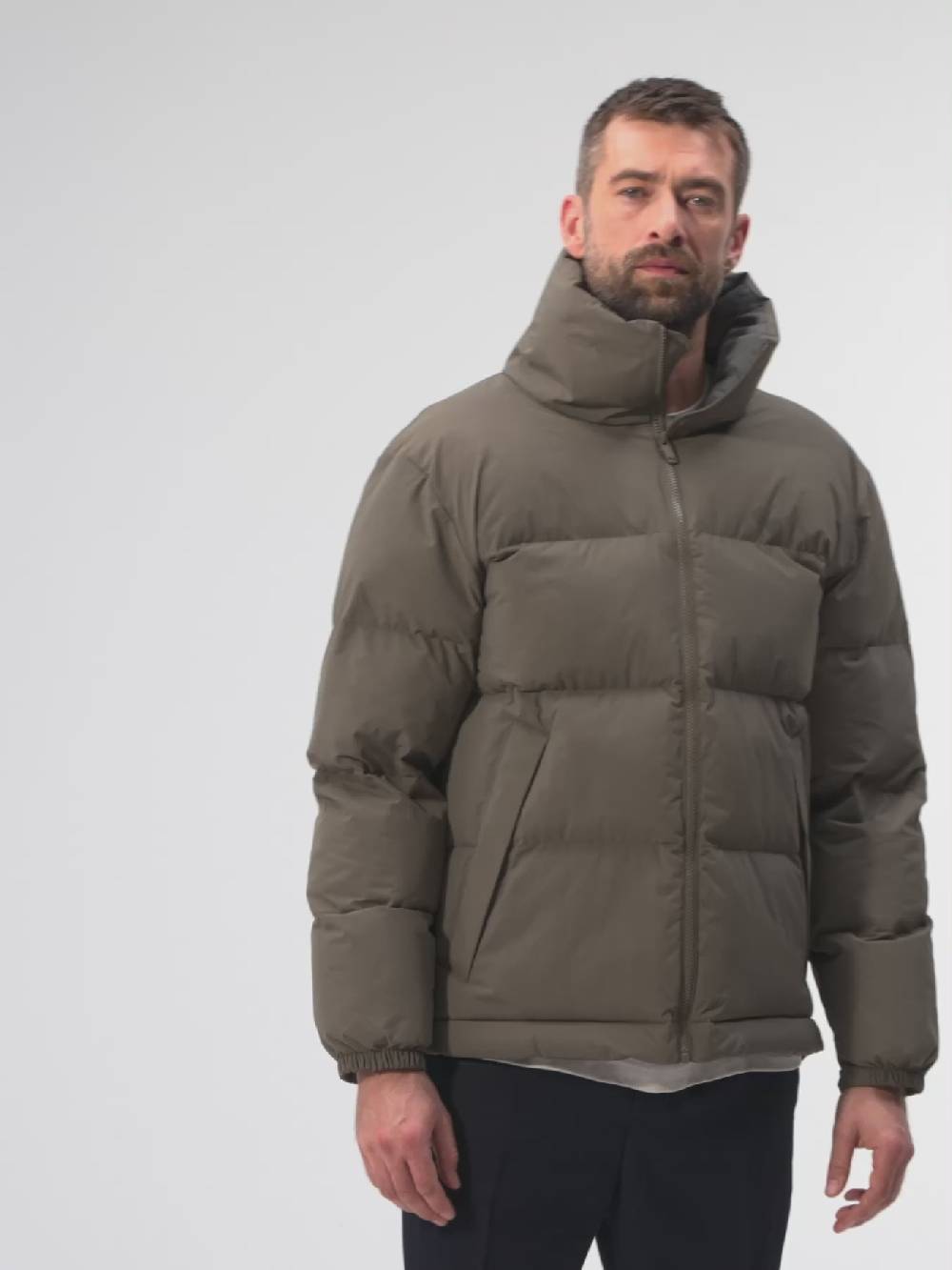 Pinqponq Puffer Jacket - Coffee Brown (Unisex) Riesige Rabatte