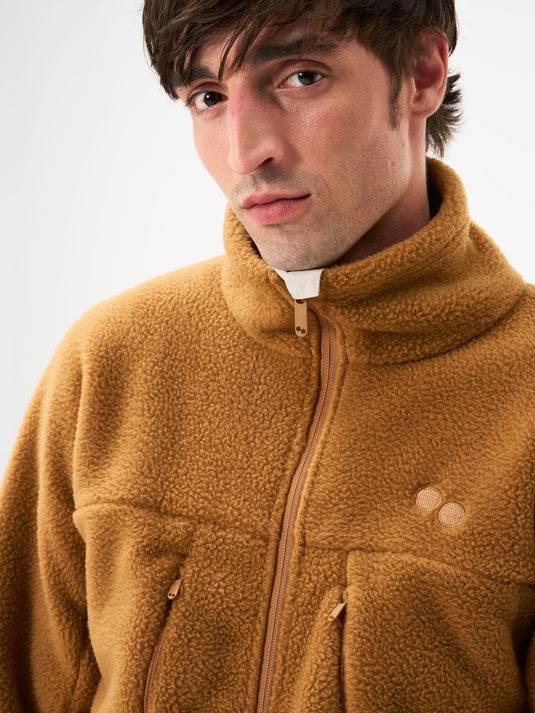 Pinqponq Fleece Jacket - Ginger Biscuit (Male) 2025