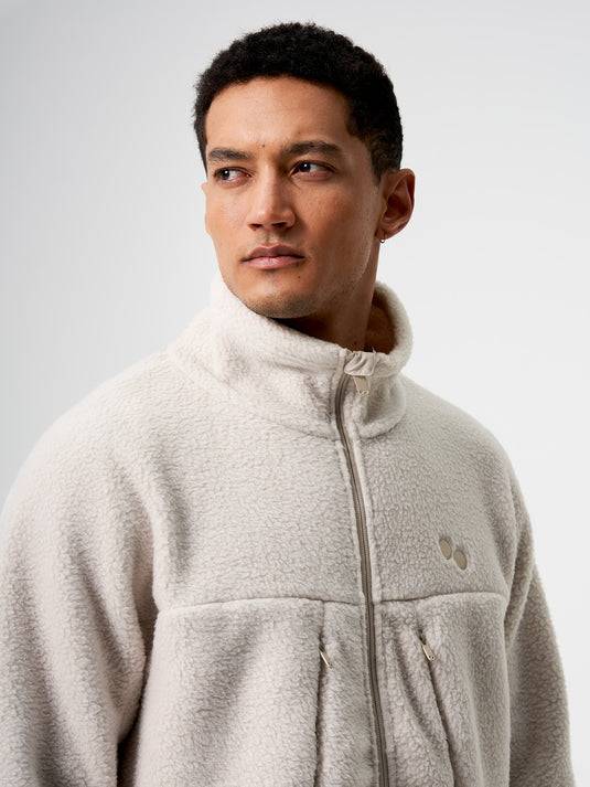 Pinqponq Fleece Jacket - Cliff Beige (Male) Outlet
