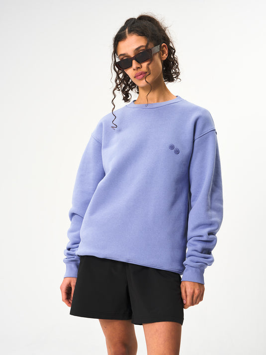 Pinqponq Sweatshirt Cotton - Pool Blue (Unisex) Angebote