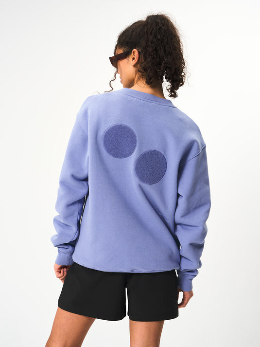 Pinqponq Sweatshirt Cotton - Pool Blue (Unisex) Angebote