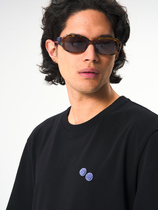 Pinqponq T-Shirt Cotton - Black Frottee Pool (Male) Hotsell