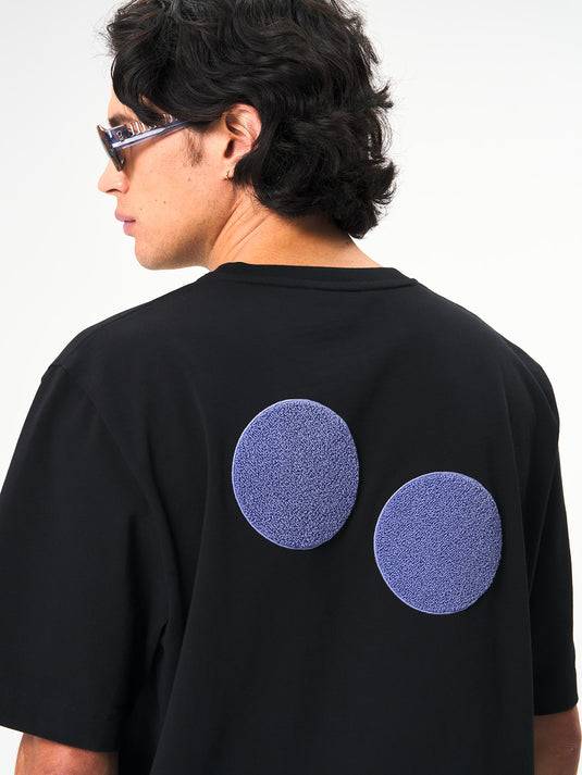 Pinqponq T-Shirt Cotton - Black Frottee Pool (Male) Hotsell