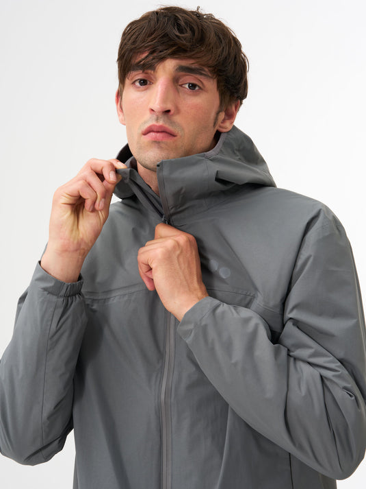 Pinqponq Hoodie Jacket - Storm Grey (Male) im Angebot