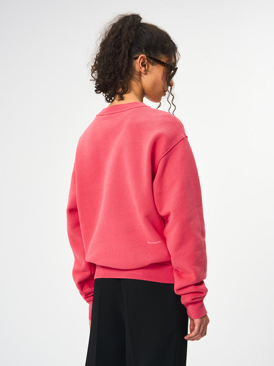 Pinqponq Sweatshirt Cotton - Watermelon Pink (Unisex) Günstiger Verkauf