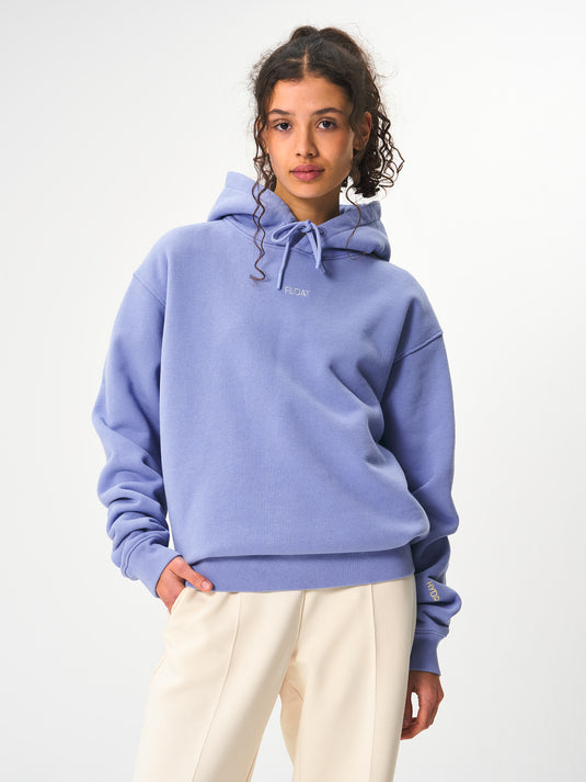 Pinqponq Hoodie Cotton - Pool Blue (Unisex) Fabrikverkauf