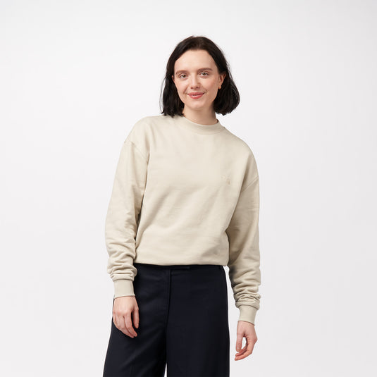 Pinqponq Sweatshirt - Cliff Beige (Unisex) Rabatt
