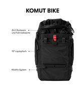 Pinqponq Komut Medium Bike - Pure Black Muttertagsangebot
