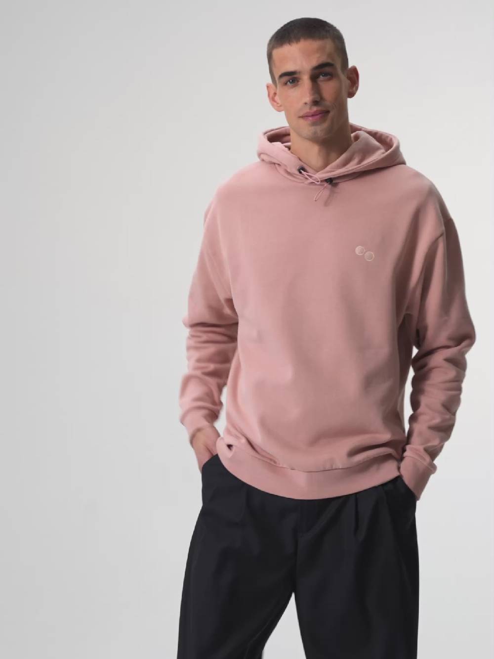 Pinqponq Hoodie - Ash Pink (Unisex) Blitzangebot