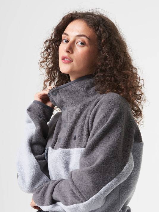Pinqponq Fleece Pullover - Tune Graphite (Unisex) Kauf eins, bekomm eins gratis
