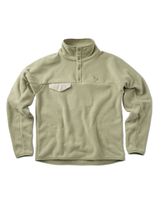 Pinqponq Fleece Pullover - Reed Olive (Unisex) Riesige Ersparnisse