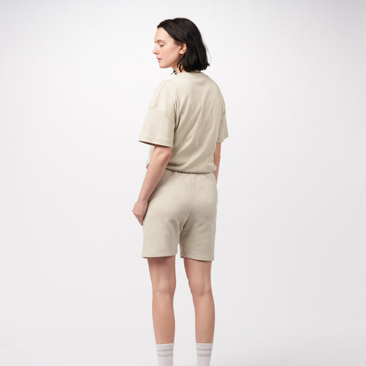 Pinqponq Sweatshort - Cliff Beige (Unisex) Tiefpreis