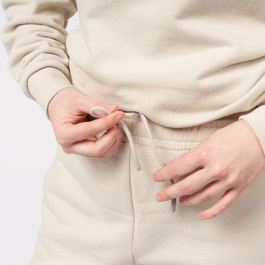 Pinqponq Sweatshort - Cliff Beige (Unisex) Tiefpreis