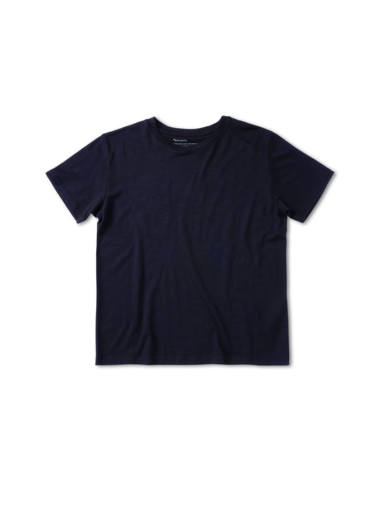 Pinqponq T-Shirt Merino - Sheep Navy (Female) Kostenlose Rückgabe