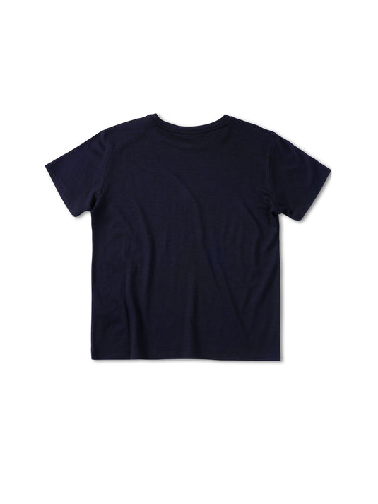 Pinqponq T-Shirt Merino - Sheep Navy (Female) Kostenlose Rückgabe
