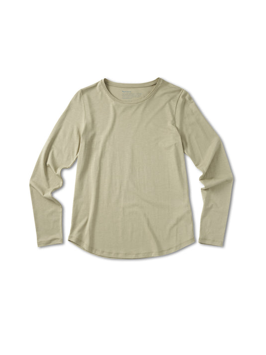 Pinqponq Longsleeve TENCEL™ - Wooden Olive (Female) Begrenzte Freigabe