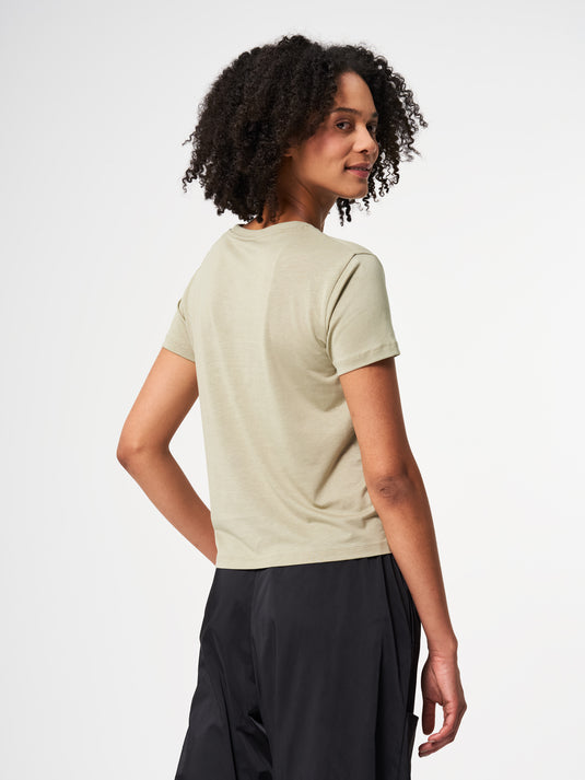 Pinqponq T-Shirt TENCEL™ - Wooden Olive (Female) Letzte 3 Tage