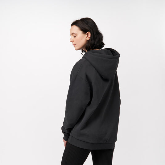 Pinqponq Hoodie - Peat Black Yin Yang (Unisex) Nur für heute