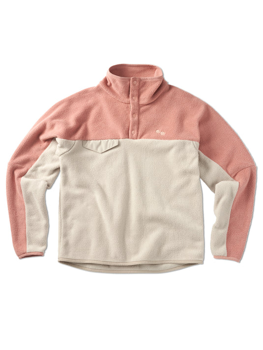 Pinqponq Fleece Pullover - Tune Pink (Unisex) Super Rabatt