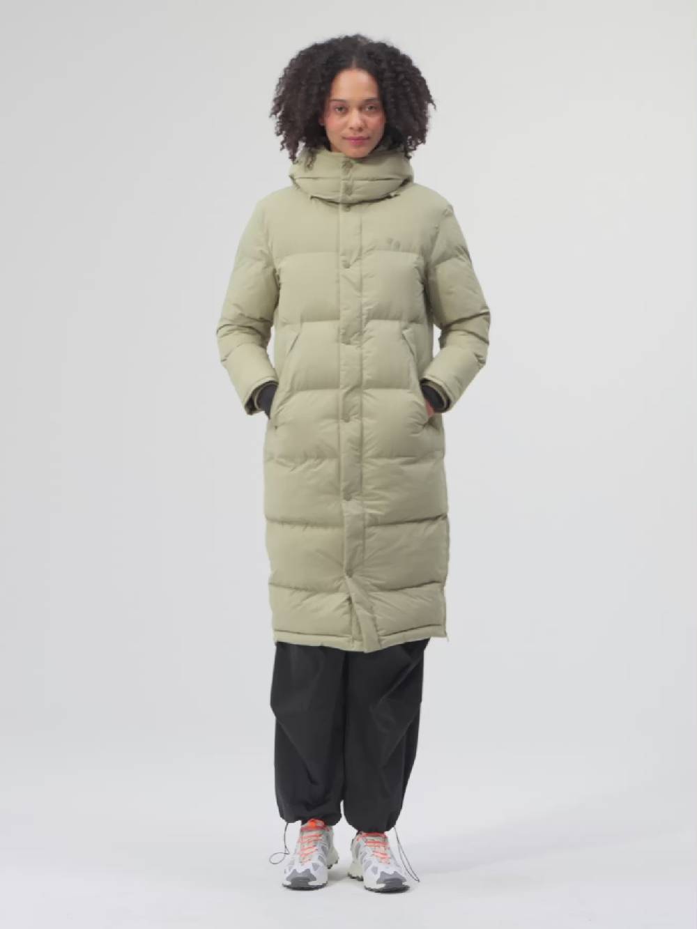 Pinqponq Puffy Parka - Reed Olive (Female) Clearance-Verkauf