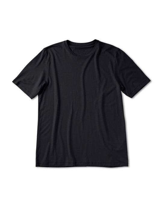 Pinqponq T-Shirt TENCEL™ - Wooden Black (Male) Begrenzt auf 3 Tage