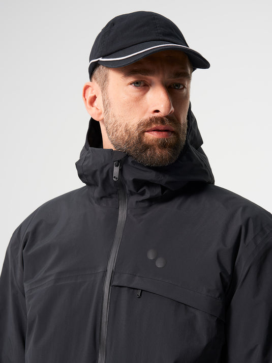 Pinqponq Hoodie Jacket - Peat Black (Male) Im Verkauf