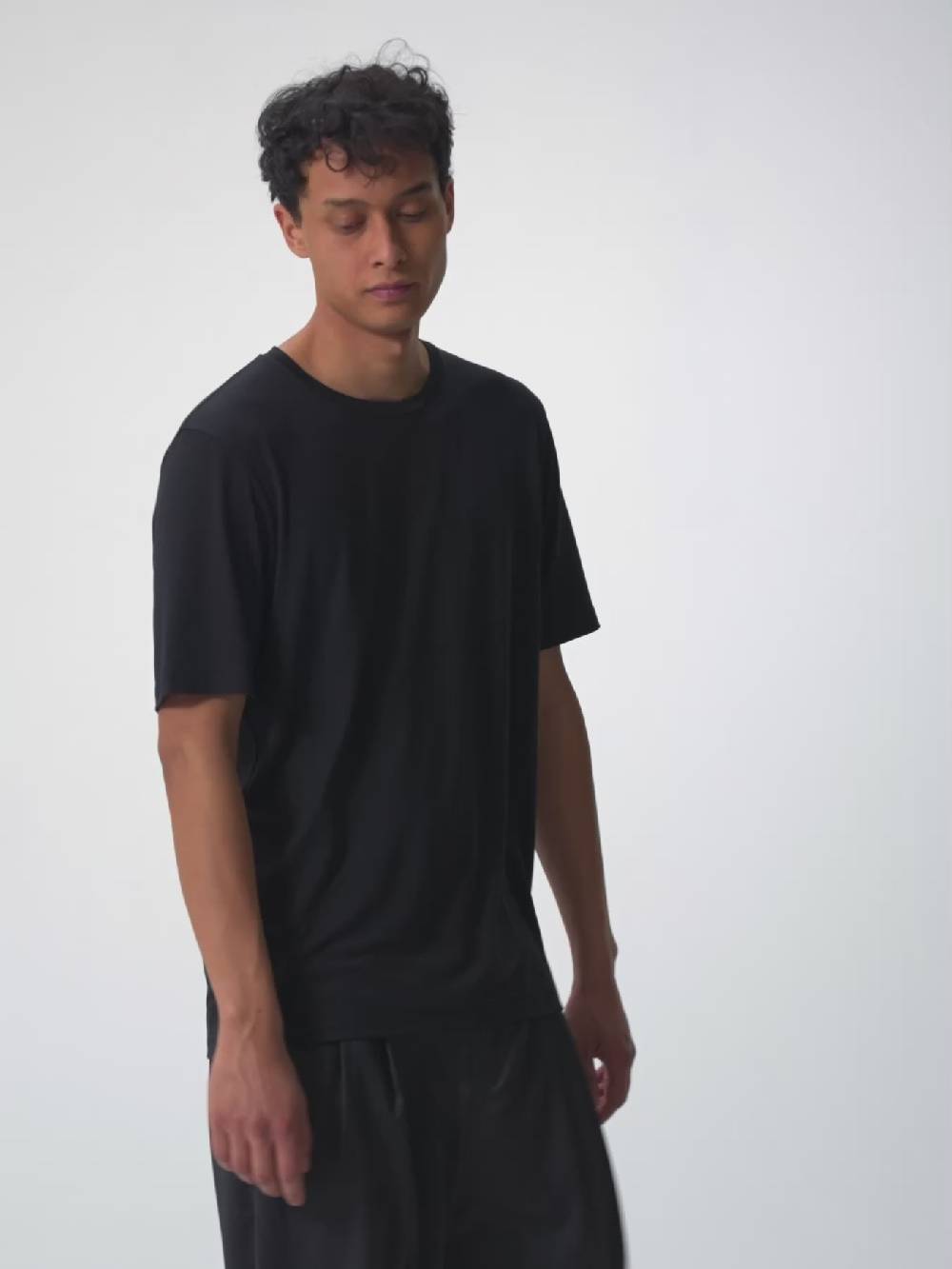 Pinqponq T-Shirt TENCEL™ - Wooden Olive (Male) Outlet