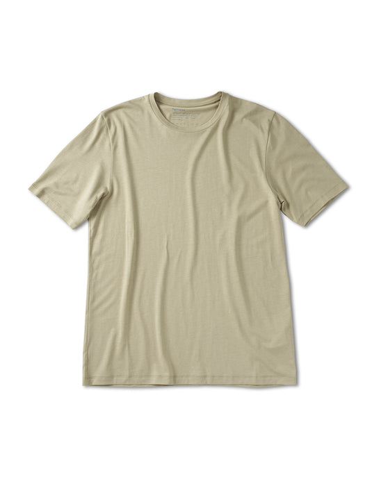Pinqponq T-Shirt TENCEL™ - Wooden Olive (Male) Outlet
