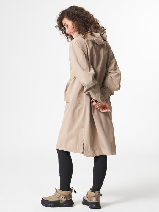 Pinqponq Aestech Rain Parka - Caramel Khaki (Unisex) Hotsell