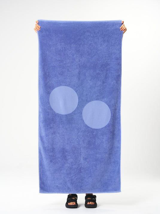 Pinqponq Beach Towel - Pool Blue Kostenloser Versand