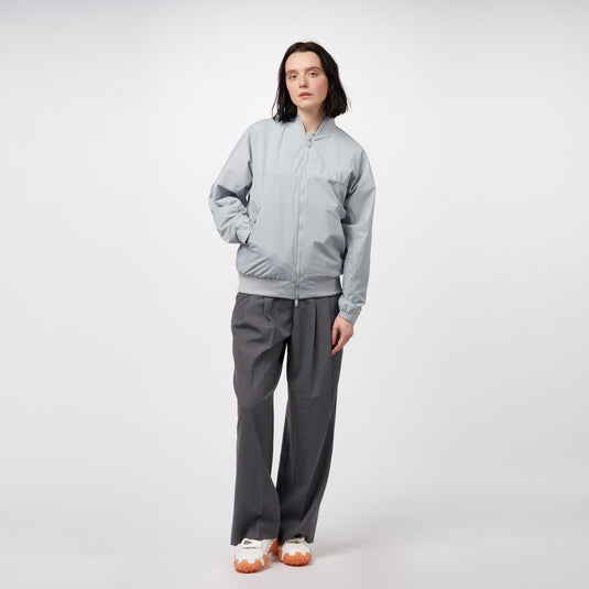 Pinqponq Light Bomber Jacket - Iced Grey (Unisex) Vatertagsangebot