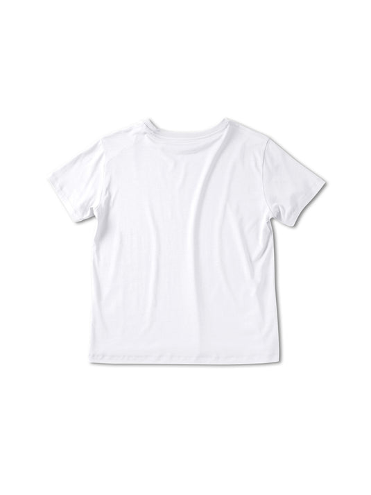 Pinqponq T-Shirt TENCEL™ - Wooden White (Female) Jubiläumsangebot