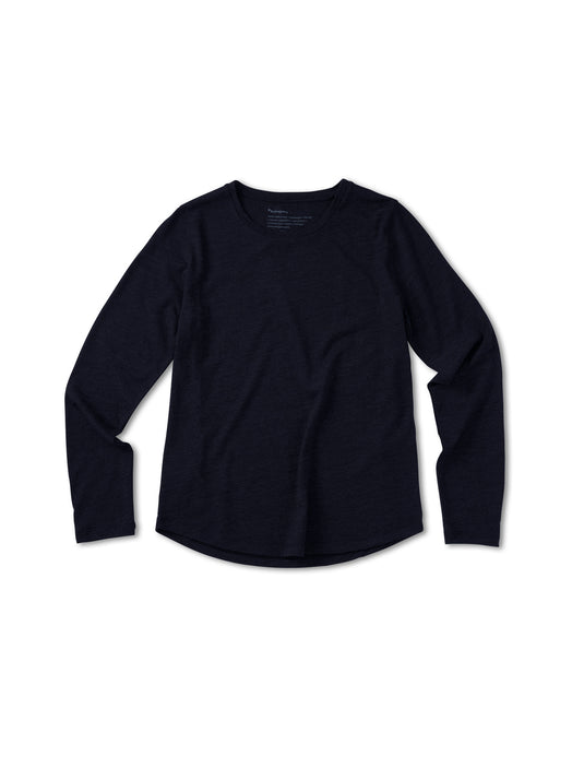 Pinqponq Longsleeve Merino - Sheep Navy (Female) Neueste Mode